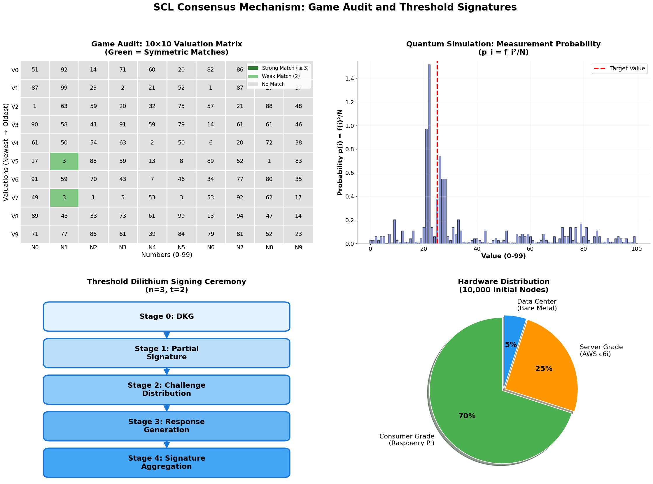 SCL consensus mechanism